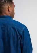 Aidan Worker Denim Shirt | Schmutz Blau