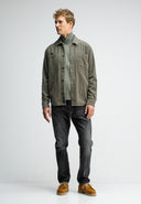 Colby Cord Overshirt | Mocha Brown