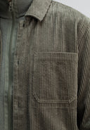 Colby Cord Overshirt | Mocha Brown