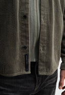 Colby Cord Overshirt | Mocha Brown