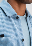 Colby Corduroy Overshirt | Horizon Blue