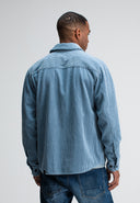 Colby Corduroy Overshirt | Horizon Blue