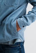 Colby Corduroy Overshirt | Horizon Blue