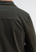 Finn Pocket Jersey Overshirt | Mokka Braun