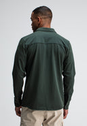 Finn Pocket Jersey Overshirt | Conda Green