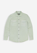 Finn Pocket Jersey Overshirt | Dk. Delphi Green