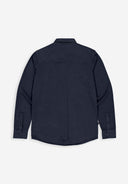 Finn Pocket Jersey Overshirt | Alaska Blue