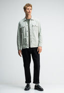 Phil Jersey Overshirt | Dk. Delphi Green