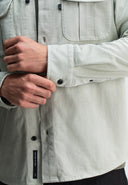 Phil Jersey Overshirt | Dk. Delphi Green