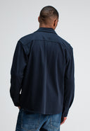 Phil Jersey Overshirt | Alaska Blue