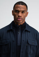 Phil Jersey Overshirt | Alaska Blue