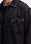 Phil Jersey Overshirt | Montego Black VD