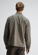 Dan Cotton Overshirt | Dk. Granite Green