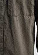 Dan Cotton Overshirt | Dk. Granite Green