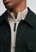 Patsy Cord Overshirt | Conda Green