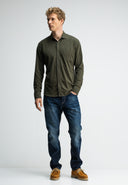 Aidan Peached Jersey Shirt | Mocha Brown