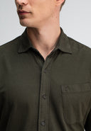 Aidan Peached Jersey Shirt | Mocha Brown