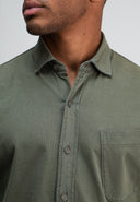 Aidan Peached Jersey Shirt | Dk. Granite Green