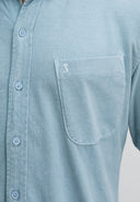 Aidan Peached Jersey Shirt | Horizon Blue