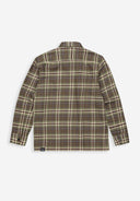 Chief Check Overshirt | Forest Green