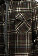 Chief Check Overshirt | Forest Green