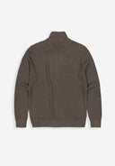 Galway Half Zip | Mocha Brown