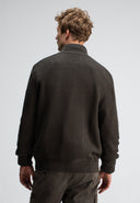 Galway Half Zip | Mocha Brown