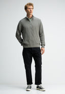 Galway Half Zip | Granite Green