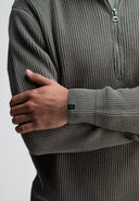 Galway Half Zip | Granite Green