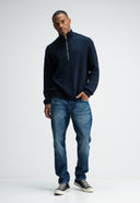 Galway Half Zip | Alaska Blue