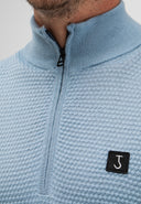Struktur-Halfzip | Horizon Blue
