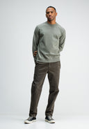 Clifden Sweat Crew | Granite Green