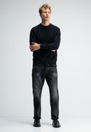 Clifden Sweat Crew | Off Black