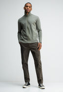 Clifden Full Zip | Granite Green