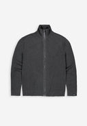 Clifden Full Zip | Black Melange