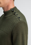 Morris Mock Btn | Forest Green