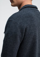 Killybegs Overshirt | Grey Melange