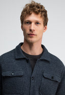 Killybegs Overshirt | Grey Melange