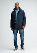 Tate Padded Trenchcoat | Alaska Blue