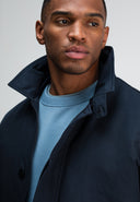 Tate Padded Trenchcoat | Alaska Blue