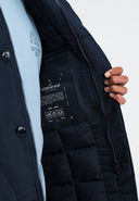 Tate Padded Trenchcoat | Alaska Blue