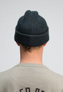 Army Wool Hook Beanie | Conda Green