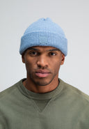 Army Wool Hook Beanie | Horizon Blue