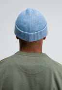 Army Wool Hook Beanie | Horizon Blue
