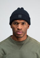 Army Wool Hook Beanie | Montego Black