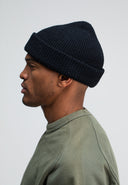 Army Wool Hook Beanie | Montego Black