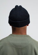 Army Wool Hook Beanie | Montego Black