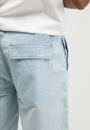 Dan Chambray Shorts | Shark Blue