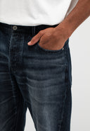 Stockton Straight Night Denim | Medium Aged