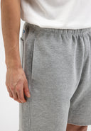 Naul Art Sweat Short | Grey Melange